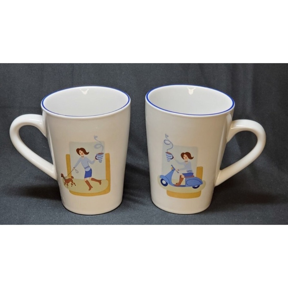 SET OF 2 WENDOVERLANE COFFEE, TEA, LATTE CUPS.